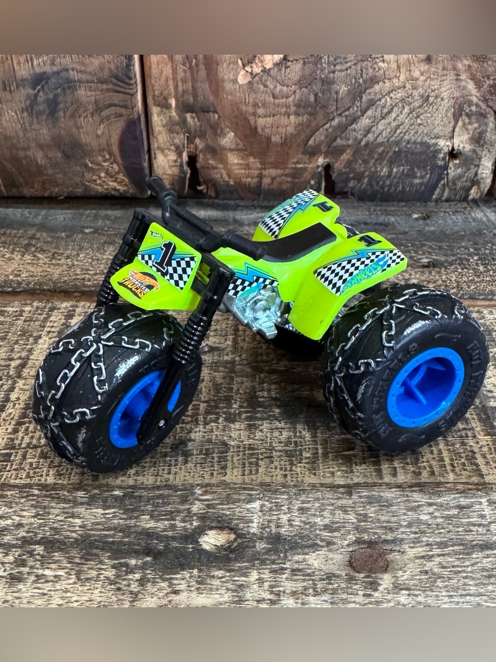 Hot Wheels 2021 Monster Truck Tri-To-Crush-Me Honda Atc 3-Wheeler 1:64 Scale